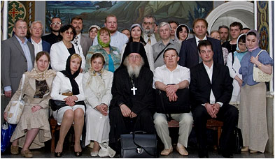 В Свято - Троицкой Сергиевой Лавре 4 июля 2008 г